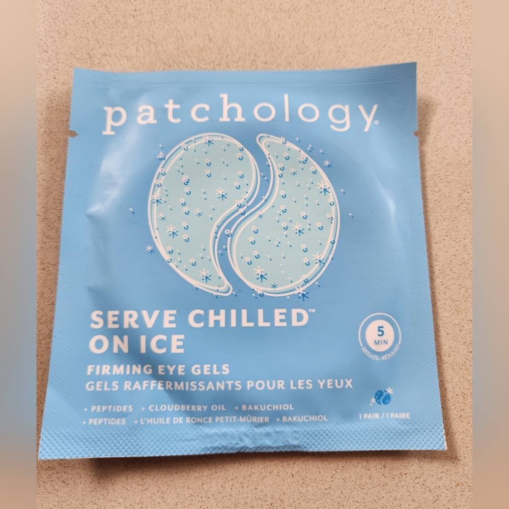 Patchology Serve Chilled On Ice Cooling & Firming Under Eye Gel Patches - 1 PAIR